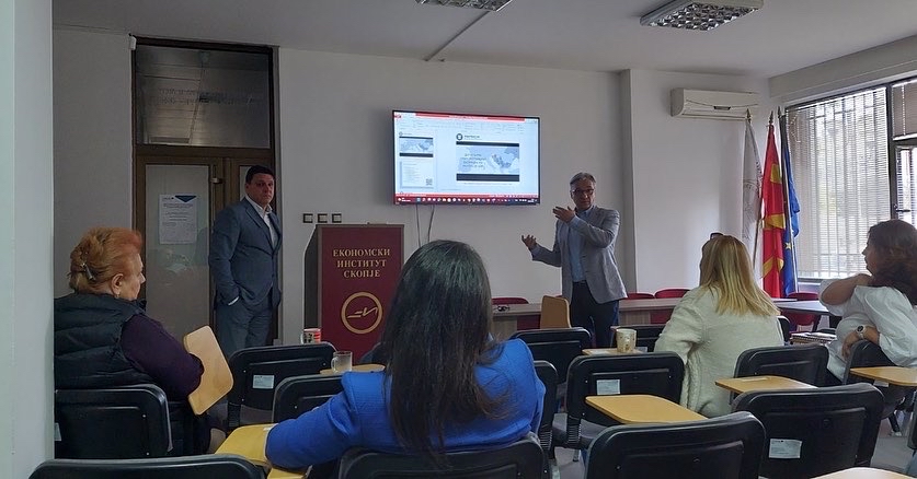 Во просториите на Економски Институт – Скопје се одржа презентација на деловниот софтвер Pantheon ERP